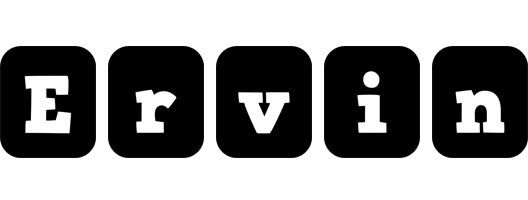 Ervin box logo