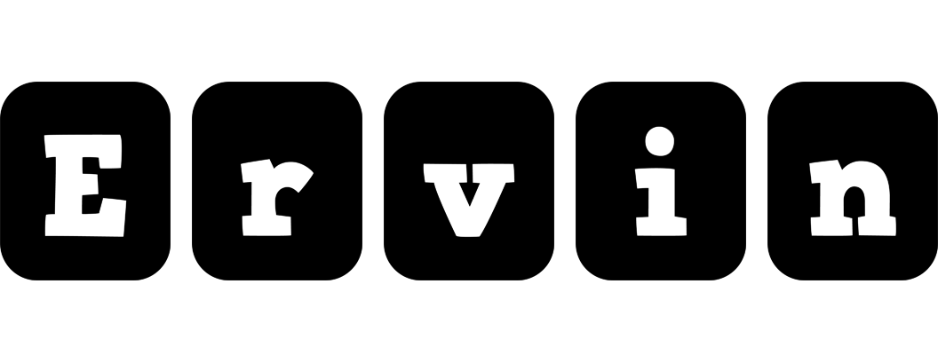 Ervin box logo