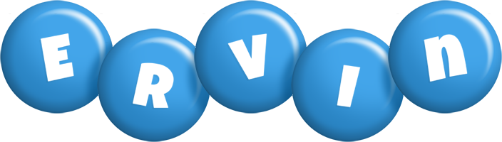 Ervin candy-blue logo