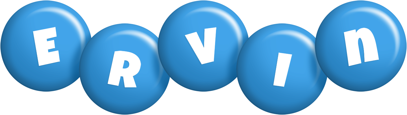 Ervin candy-blue logo