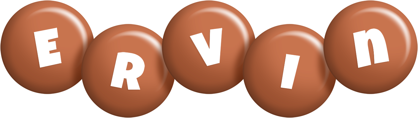Ervin candy-brown logo