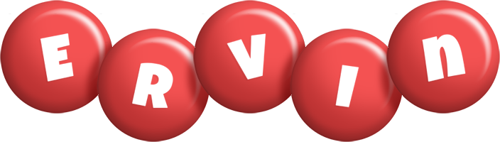 Ervin candy-red logo