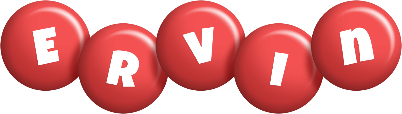 Ervin candy-red logo