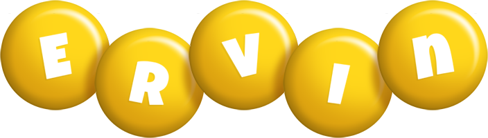 Ervin candy-yellow logo