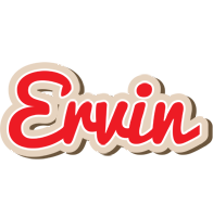 Ervin chocolate logo