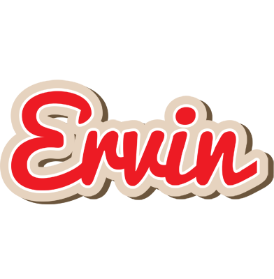 Ervin chocolate logo