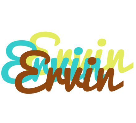 Ervin cupcake logo