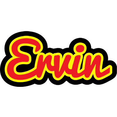 Ervin fireman logo