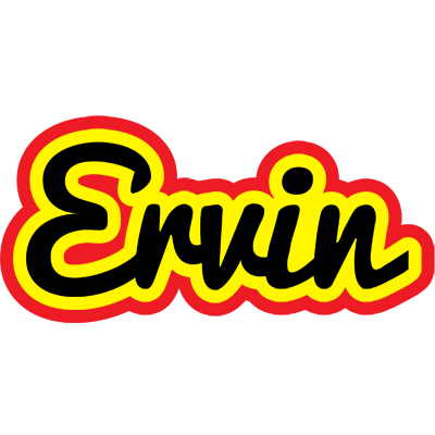 Ervin flaming logo