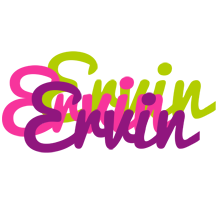 Ervin flowers logo