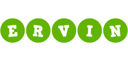 Ervin games logo