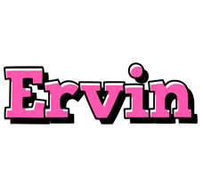 Ervin girlish logo