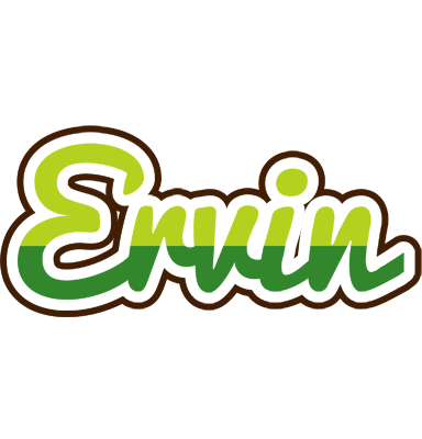 Ervin golfing logo