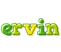 Ervin juice logo