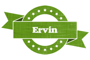 Ervin natural logo