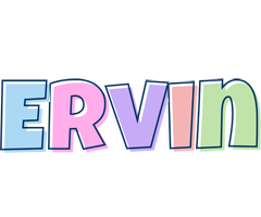 Ervin pastel logo