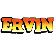 Ervin sunset logo