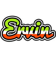 Ervin superfun logo