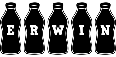 Erwin bottle logo