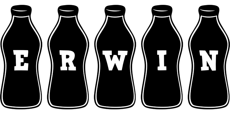 Erwin bottle logo