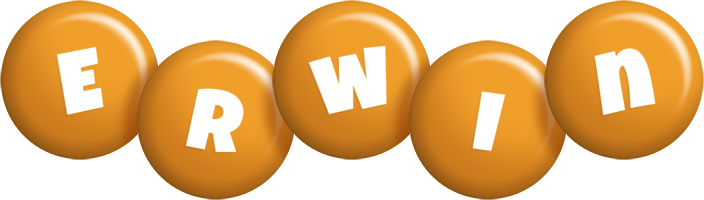 Erwin candy-orange logo