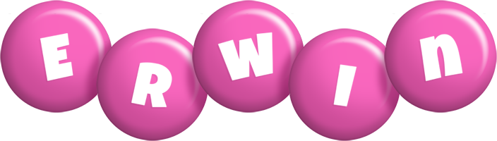 Erwin candy-pink logo