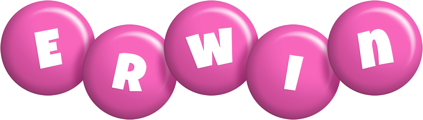 Erwin candy-pink logo