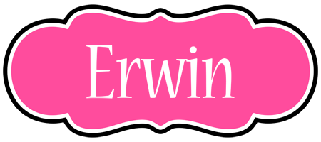 Erwin invitation logo