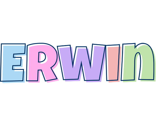 Erwin pastel logo