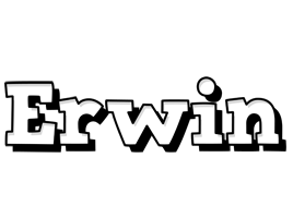 Erwin snowing logo