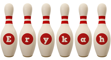 Erykah bowling-pin logo