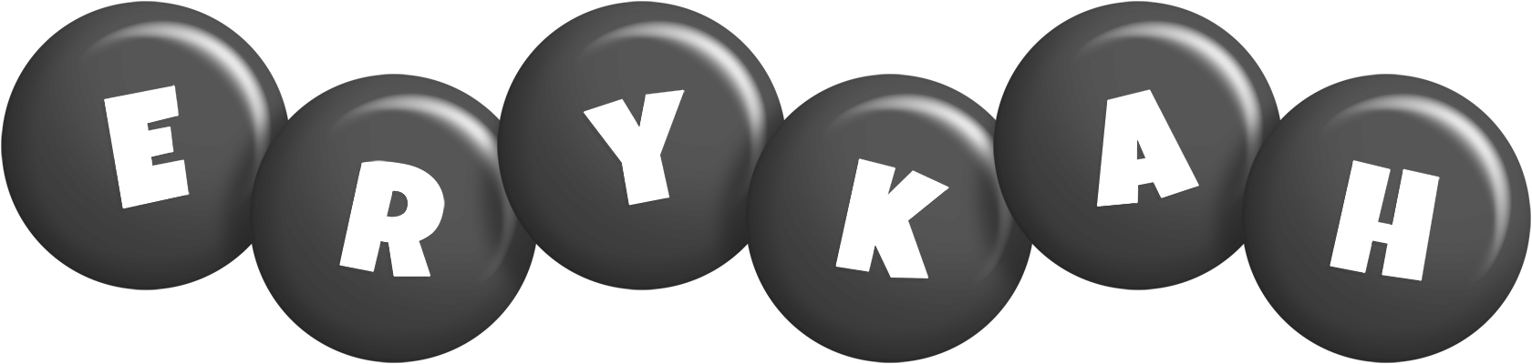 Erykah candy-black logo