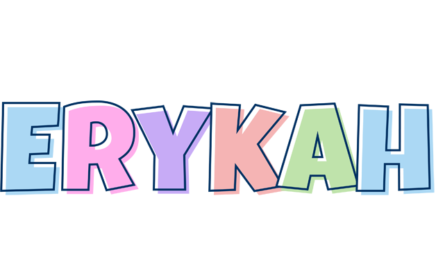 Erykah pastel logo