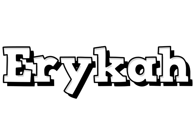 Erykah snowing logo
