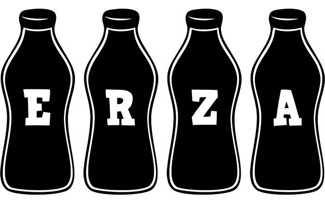 Erza bottle logo