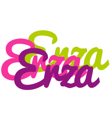 Erza flowers logo
