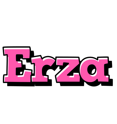 Erza girlish logo