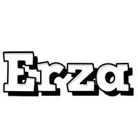 Erza snowing logo