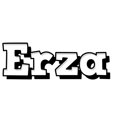 Erza snowing logo
