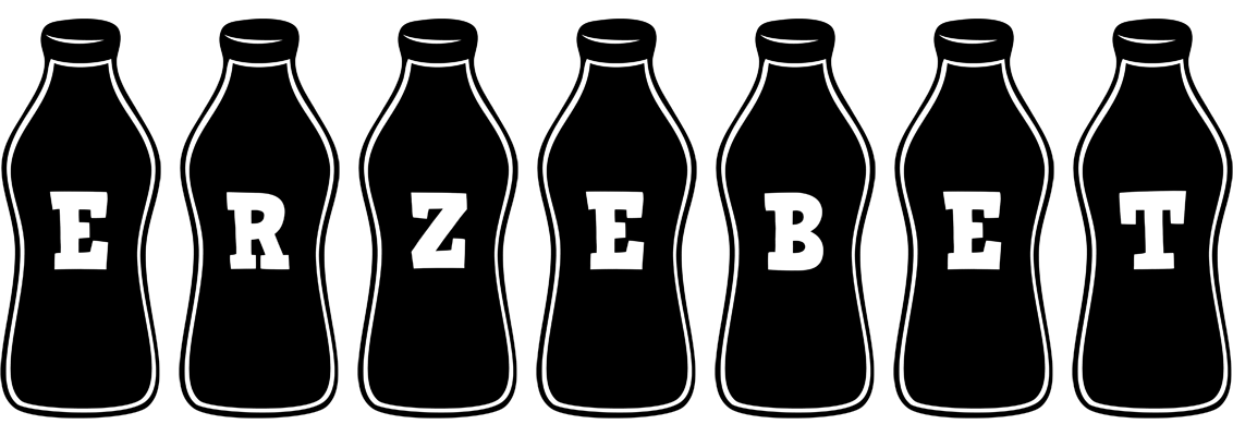 Erzebet bottle logo