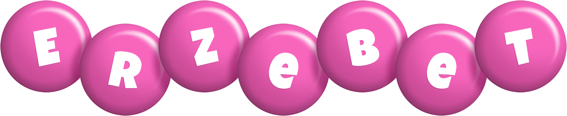 Erzebet candy-pink logo