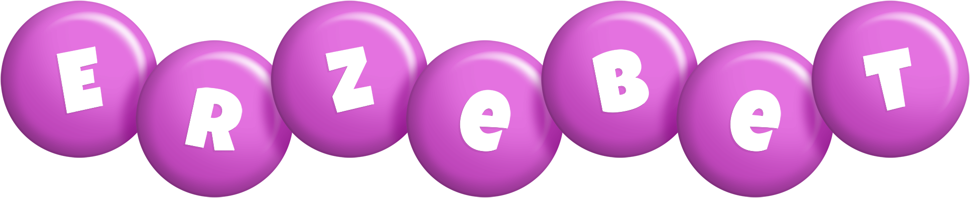 Erzebet candy-purple logo