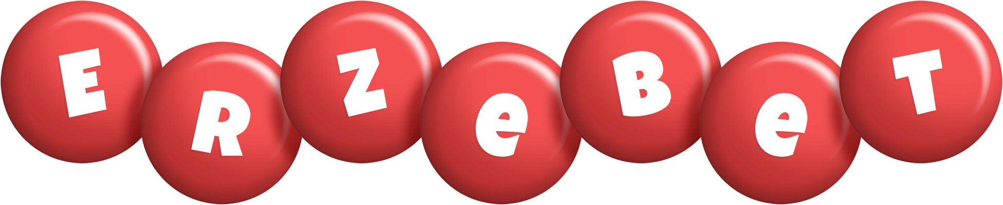 Erzebet candy-red logo