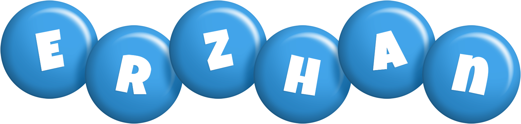 Erzhan candy-blue logo