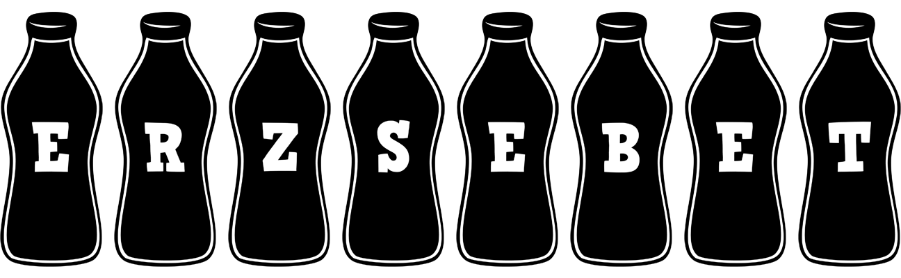 Erzsebet bottle logo