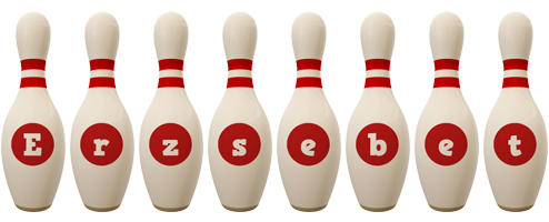 Erzsebet bowling-pin logo