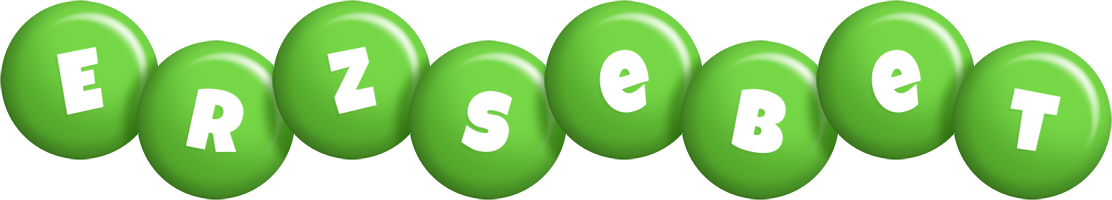 Erzsebet candy-green logo