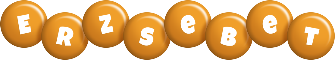 Erzsebet candy-orange logo