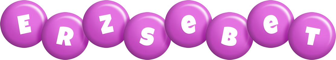 Erzsebet candy-purple logo