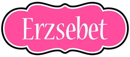 Erzsebet invitation logo